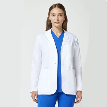 Cherokee Woman Lab Coat WHT -XL #CK451