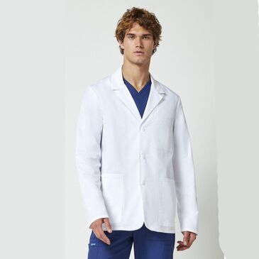 Cherokee Man Lab Coat WHT -XS #CK401