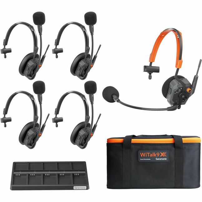 Witalk9X 1.9GHz full-duplex Wireless Headset Intercom System (Single-Ear Version)