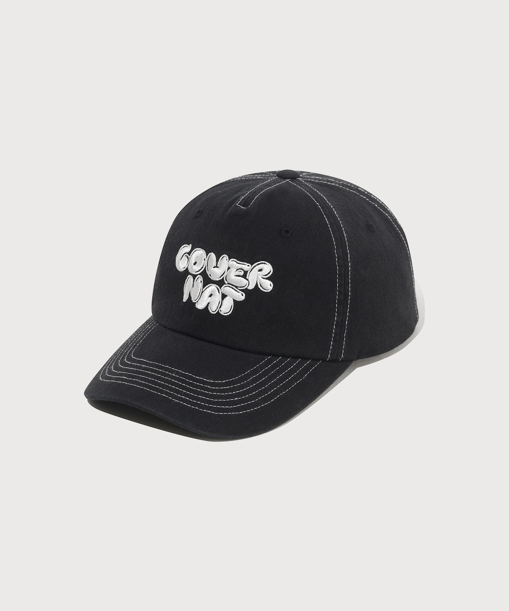 GRAPHIC LOGO TRUCKER BALL CAP