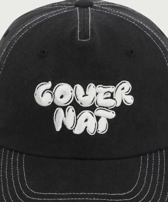 GRAPHIC LOGO TRUCKER BALL CAP