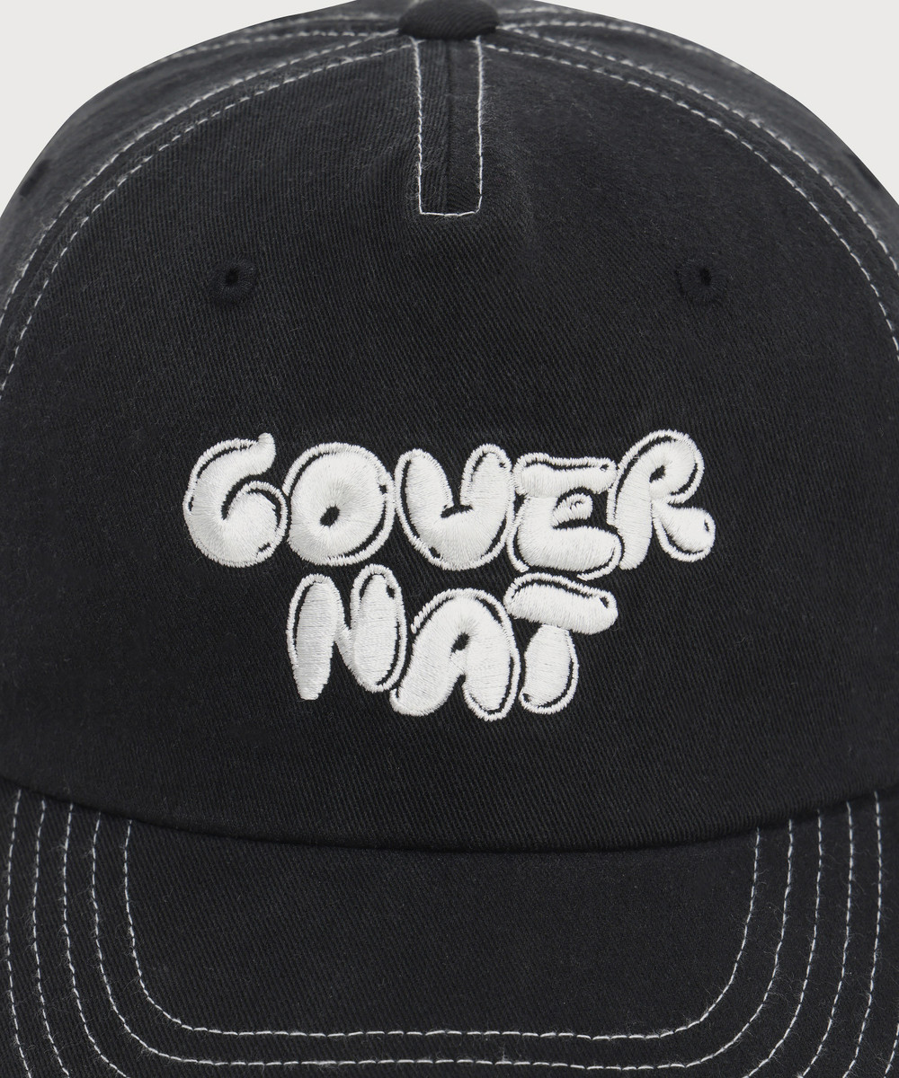 GRAPHIC LOGO TRUCKER BALL CAP
