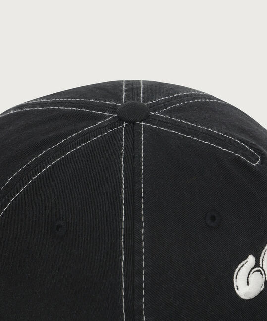 GRAPHIC LOGO TRUCKER BALL CAP