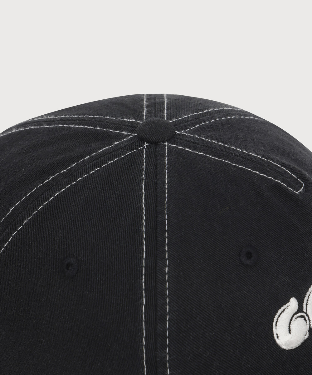 GRAPHIC LOGO TRUCKER BALL CAP
