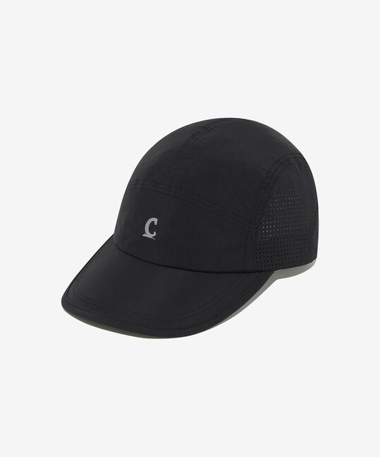 SYMBOL LOGO PRINTED NYLON CAP