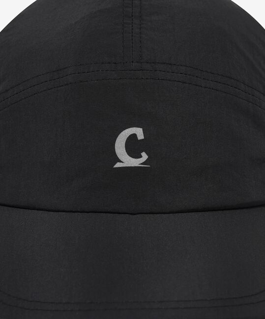 SYMBOL LOGO PRINTED NYLON CAP