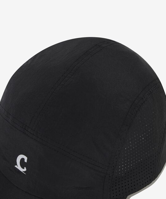 SYMBOL LOGO PRINTED NYLON CAP