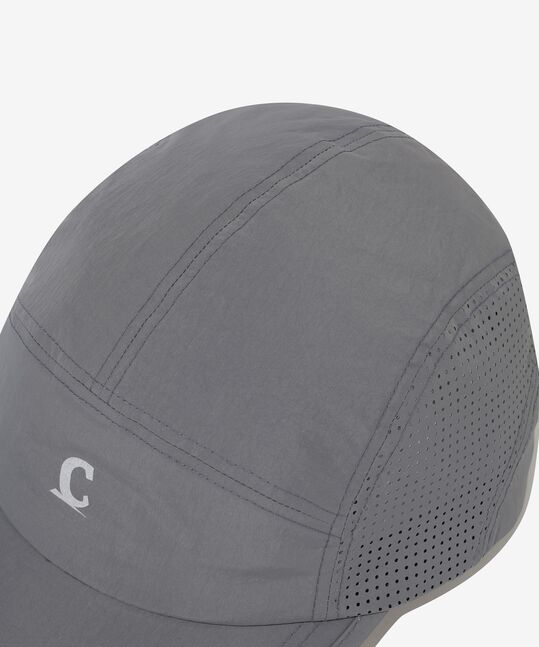 SYMBOL LOGO PRINTED NYLON CAP