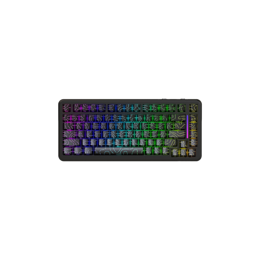 Attack Shark X82 Pro HE Magnetic Switch Keyboard Black Contour Line