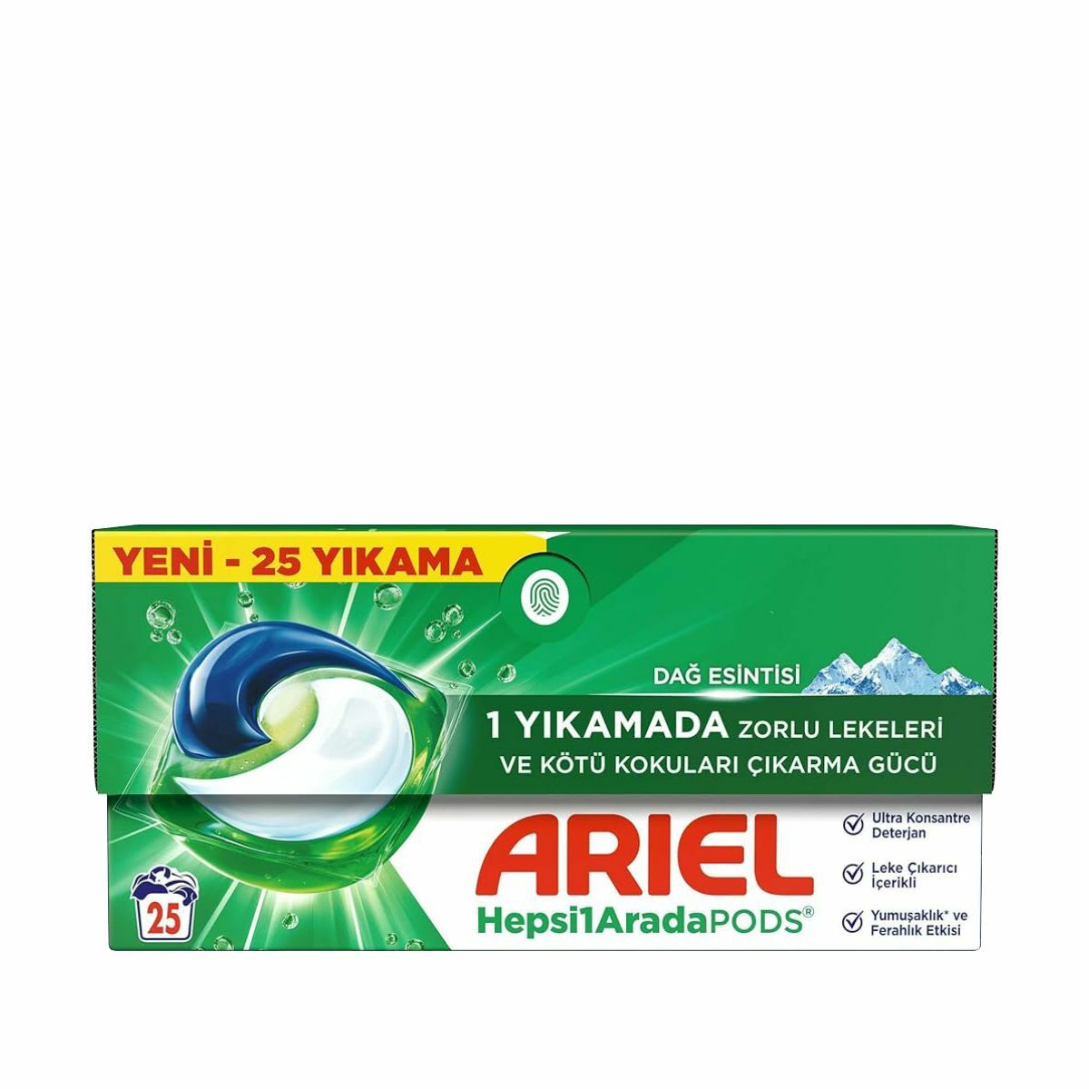 Ariel Pods Mount Spring 25ш /Тод өнгөтэй эдлэл угаахад хэрэглэнэ/
