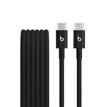 Beats Woven USB-C to USB-C Cable - Bolt Black - 1.5m