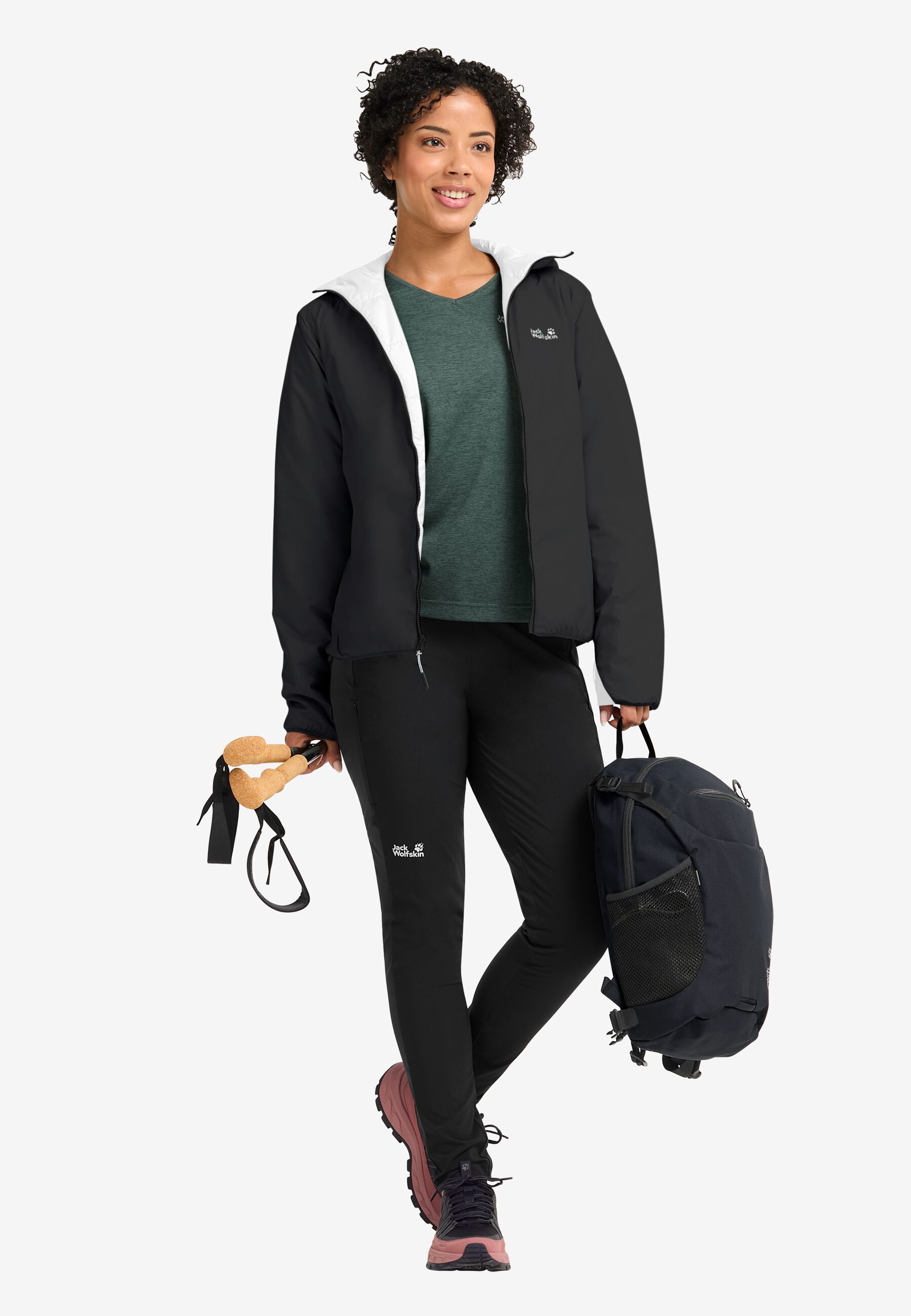 TRAIL LIGHT INS 2IN1 JKT W