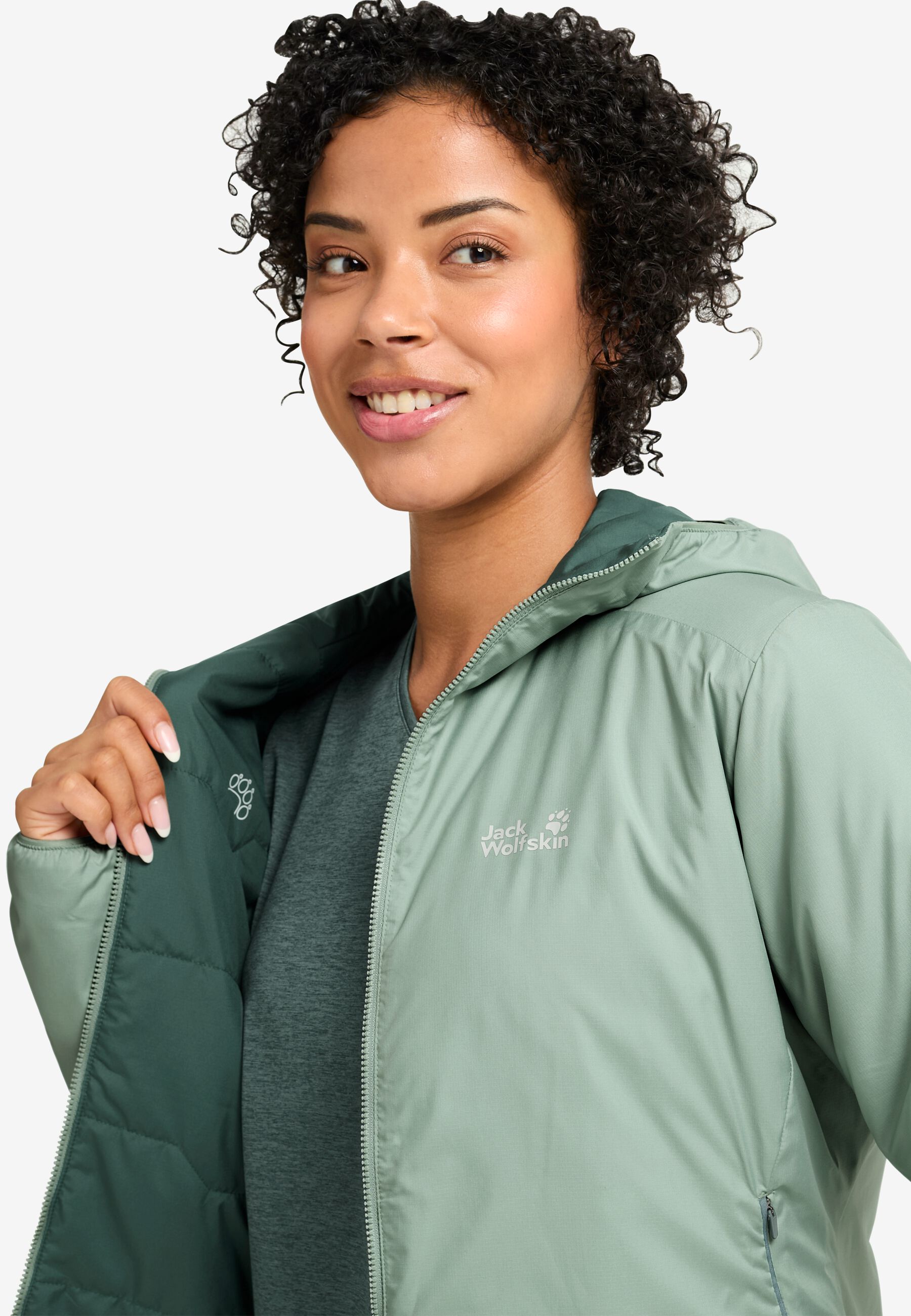 TRAIL LIGHT INS 2IN1 JKT W