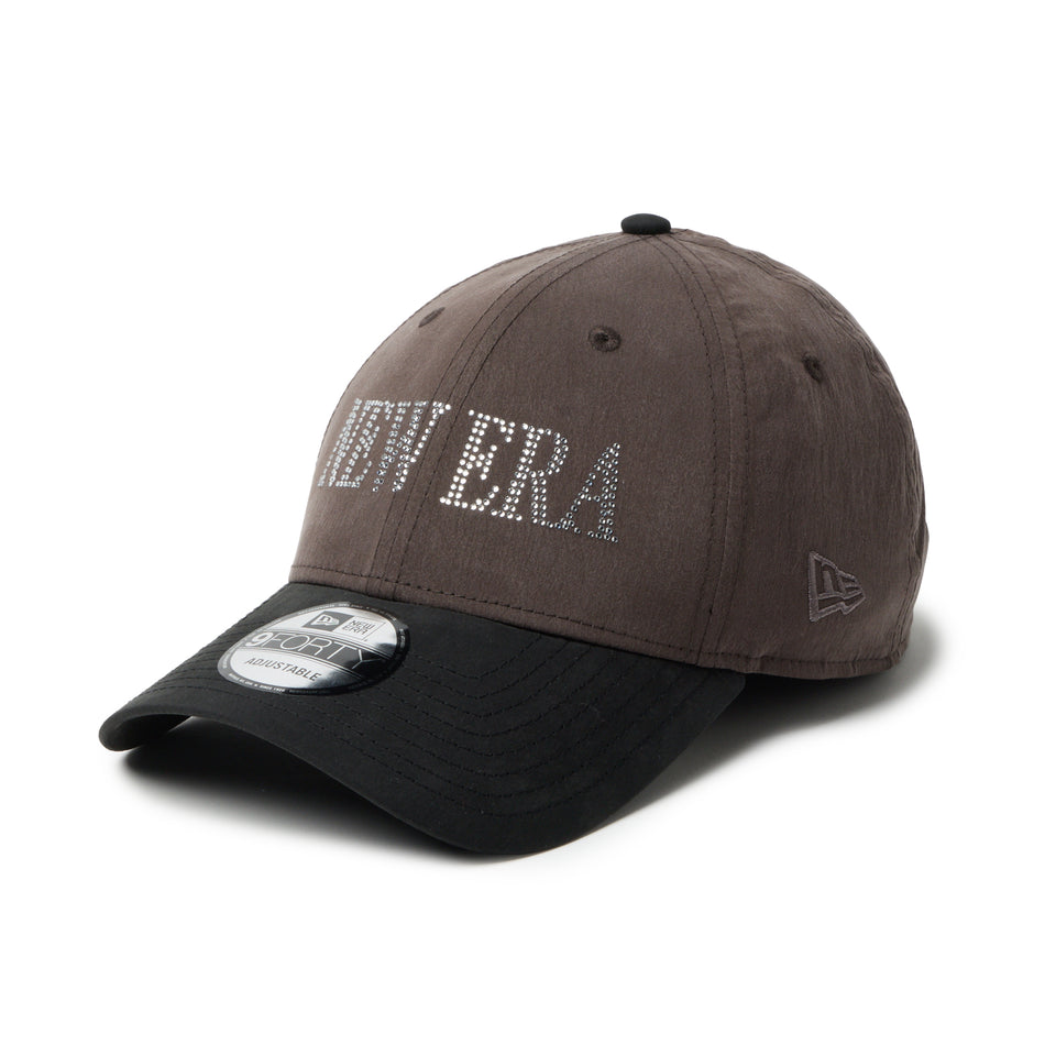 940CS NEW ERA RHINESTONE GRA BLK INTL