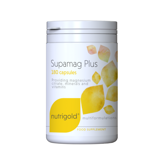 Nutrigold Supamag Plus 180 capsules