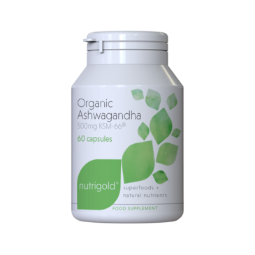Nutrigold Organic Ashwagandha 60 capsules