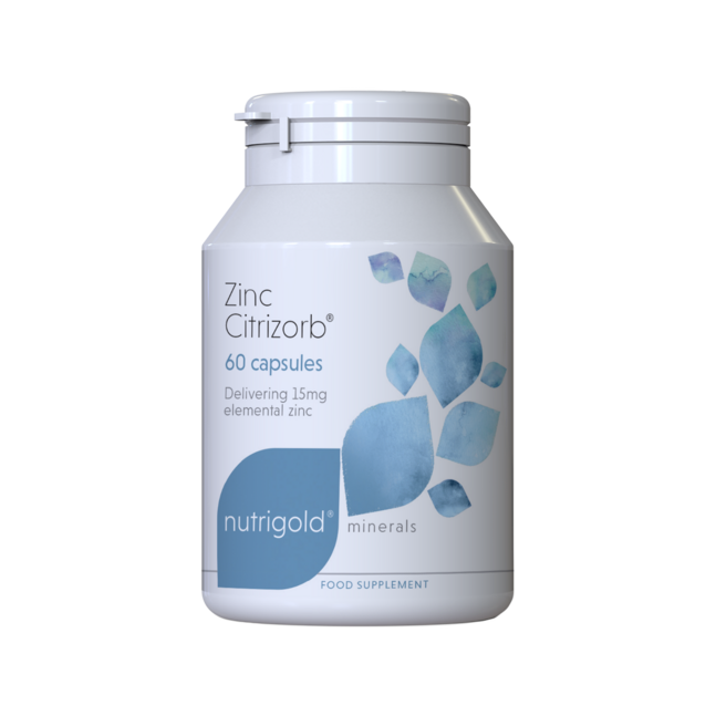Nutrigold Zinc Citrizorb 60 capsules