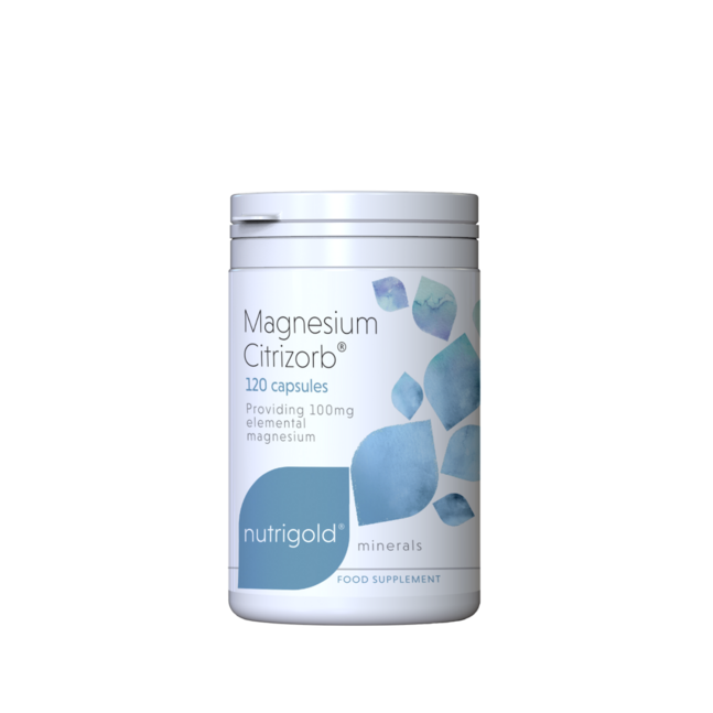 Nutrigold Magnesium citrizorb 120 capsules