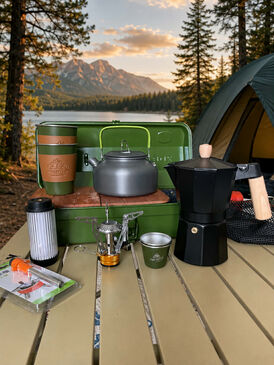 Мока пот+Travel set