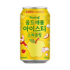 Tealog Sparkling iced tea Zero 355ml №1 Apple
