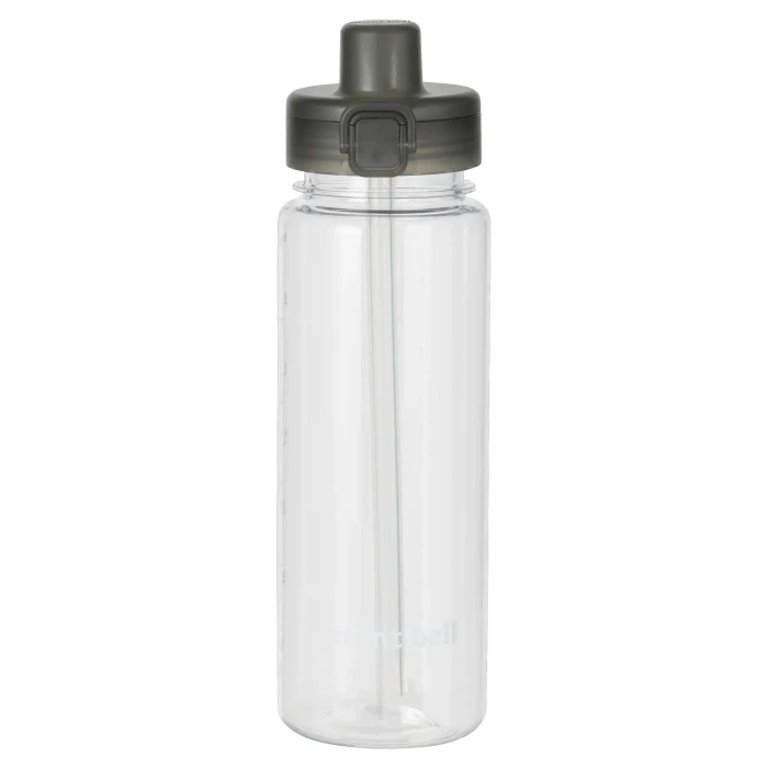 CLEAR BOTTLE STRAW 0.75L
