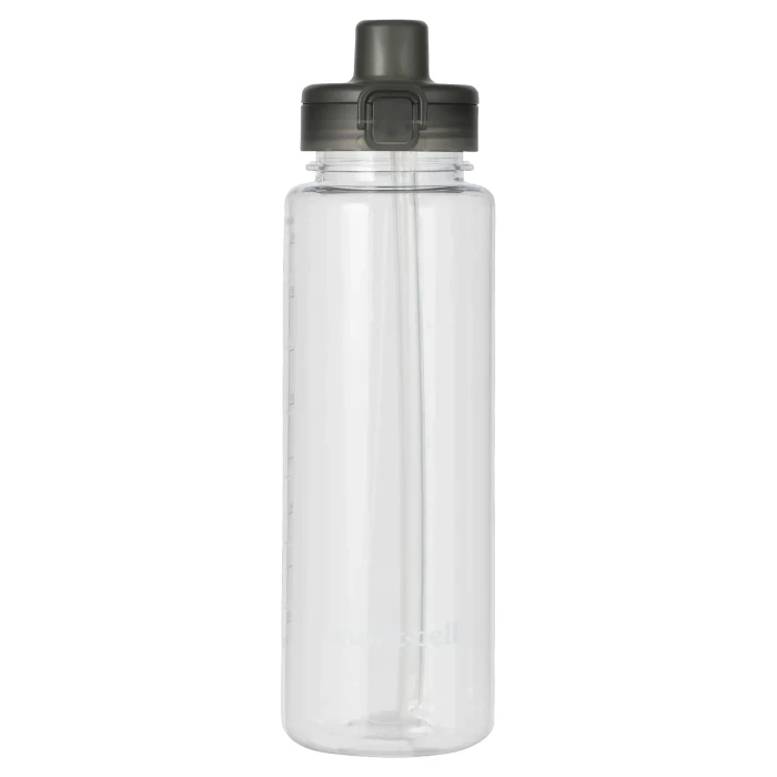 CLEAR BOTTLE STRAW 1.0L