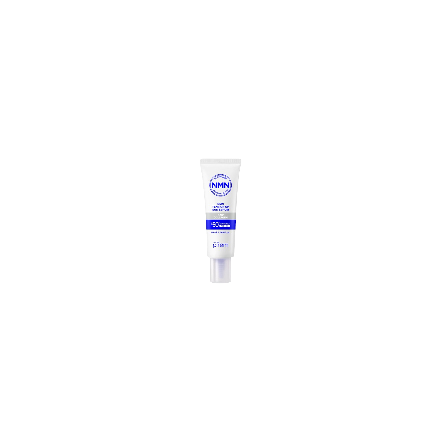 MAKE P:REM NMN Tension Up Sun Sebum SPF50+/PA+++ 50ml