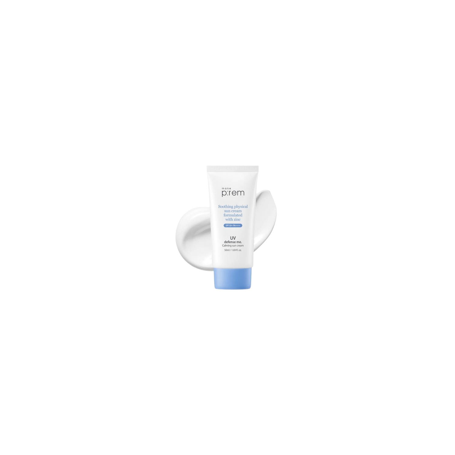 MAKE P:REM UV Defense Me Calming Sun Cream SPF50+/PA+++ 50ml