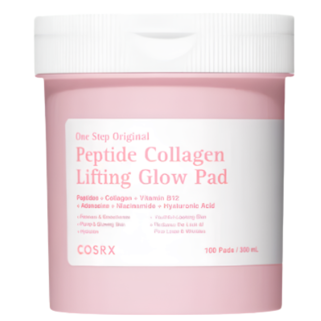 COSRX One Step Original Peptide Collagen Lifting Glow Pad 100ea 