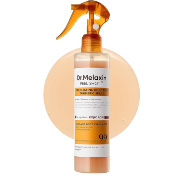 DR.MELAXIN Peel Shot Exfoliating Kojic Acid Turmeric Spray