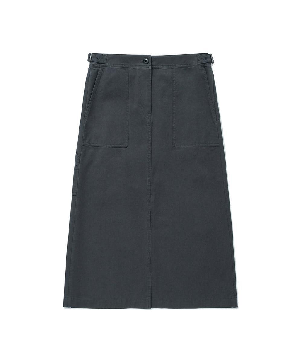 WOMEN COTTON FATIGUE SKIRT