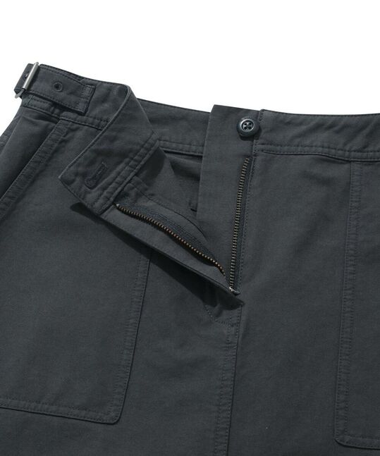 WOMEN COTTON FATIGUE SKIRT