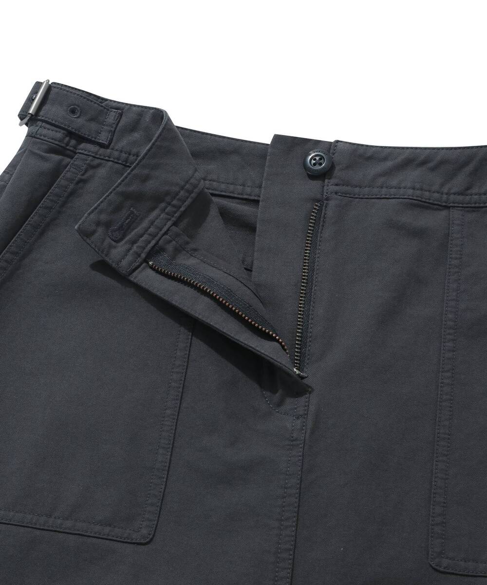 WOMEN COTTON FATIGUE SKIRT