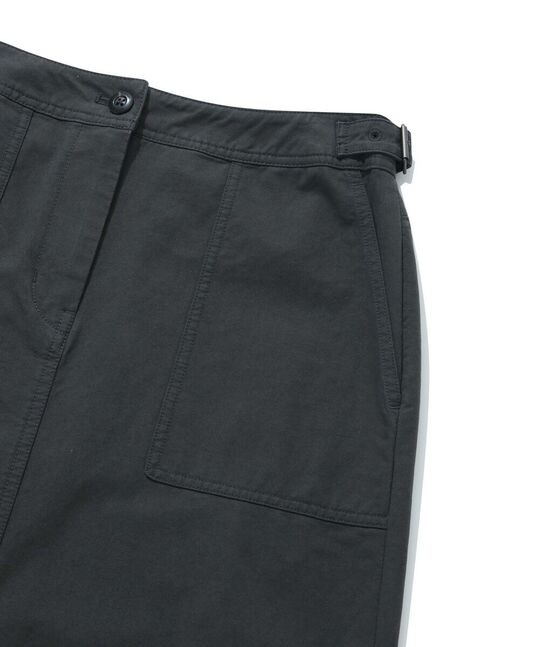 WOMEN COTTON FATIGUE SKIRT