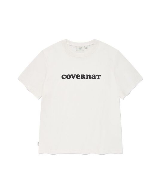 (W) REGULAR FIT COOPER LOGO T-SHIRT