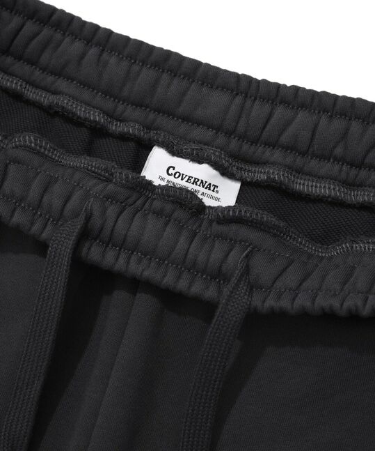 C LOGO SWEAT SEMI-WIDE PANTS