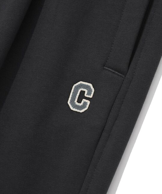 C LOGO SWEAT SEMI-WIDE PANTS