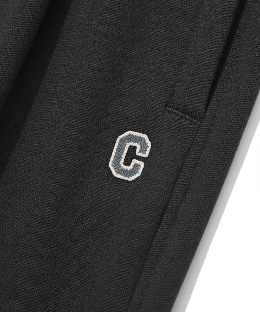C LOGO SWEAT SEMI-WIDE PANTS
