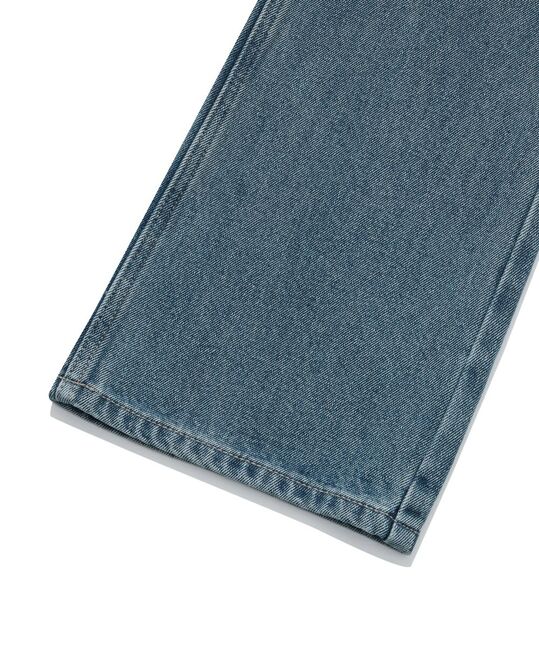 WOMEN SEMI BOOT-CUT DENIM PANTS