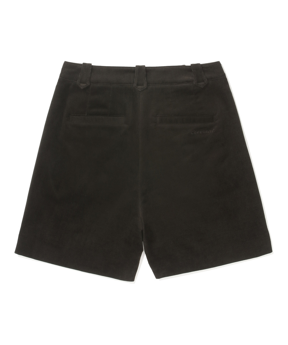 WOMEN CORDUROY SHORTS