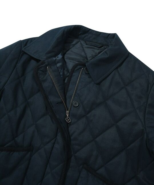 WOMEN COLLAR QUILTING JACKET