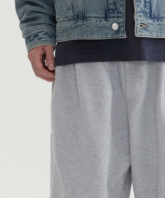 SEMI WIDE-FIT C LOGO SWEAT PANTS