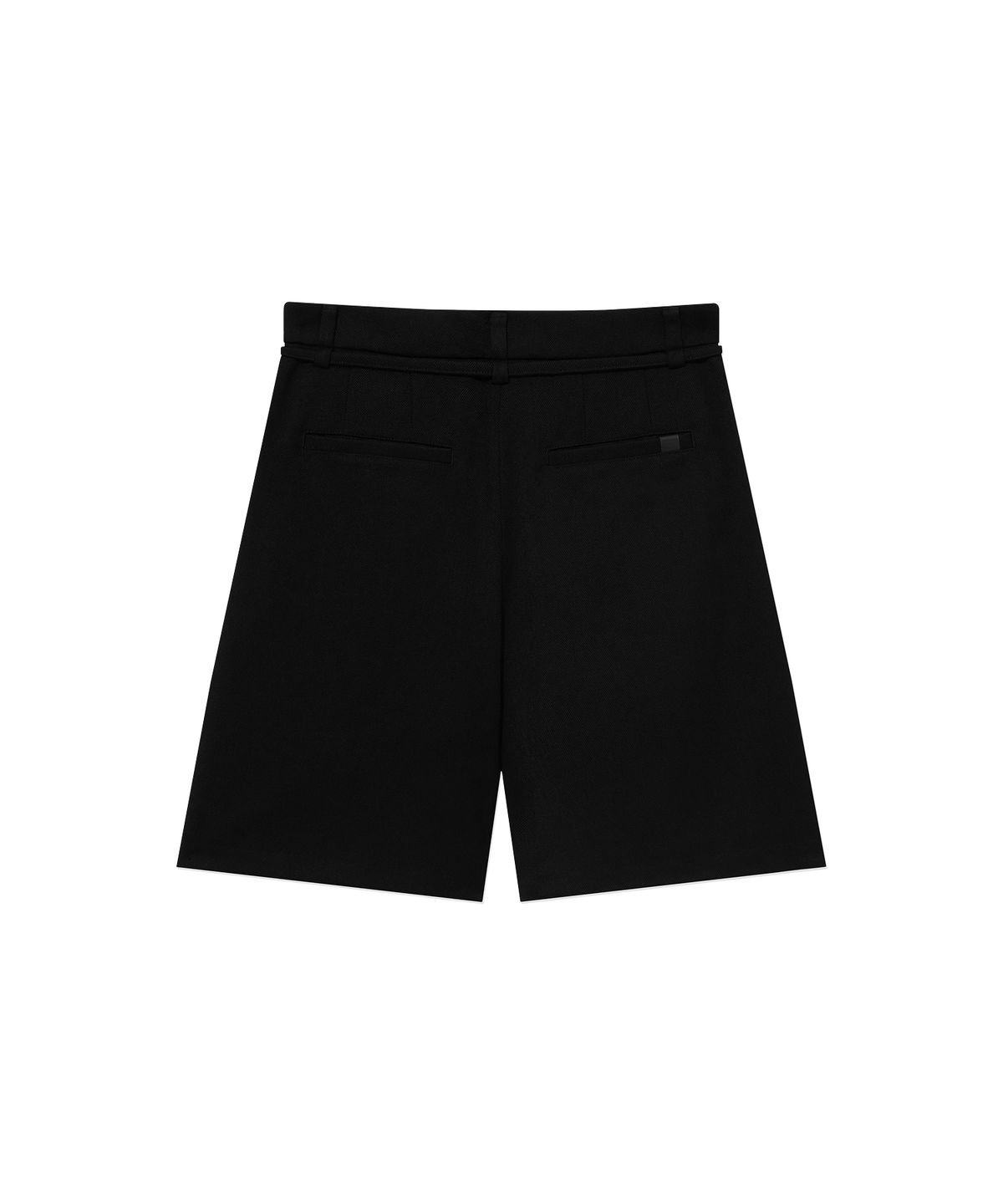 WOMAN BELTED BERMUDA SHORTS
