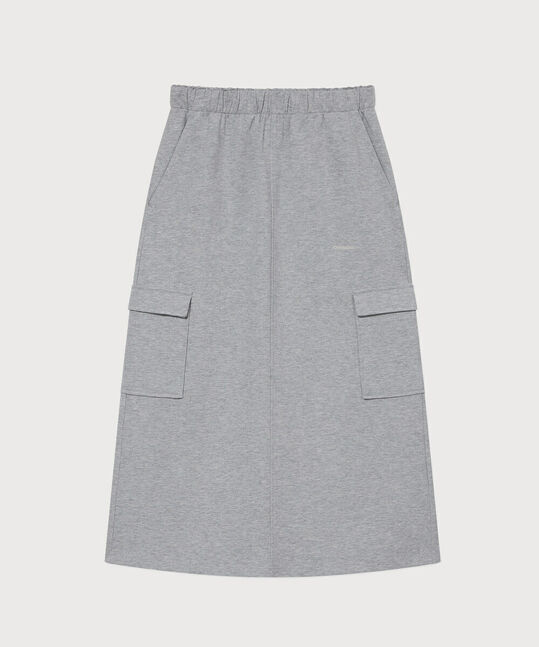 WOMAN SWEAT CARGO SKIRT