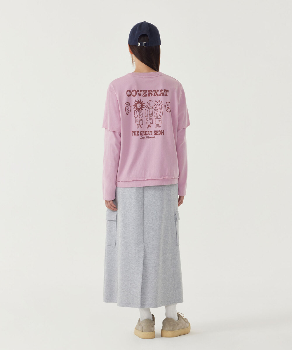 WOMAN SWEAT CARGO SKIRT