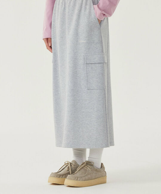 WOMAN SWEAT CARGO SKIRT