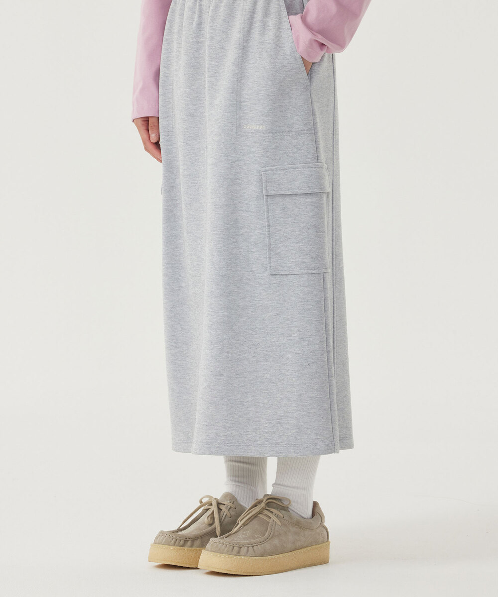 WOMAN SWEAT CARGO SKIRT