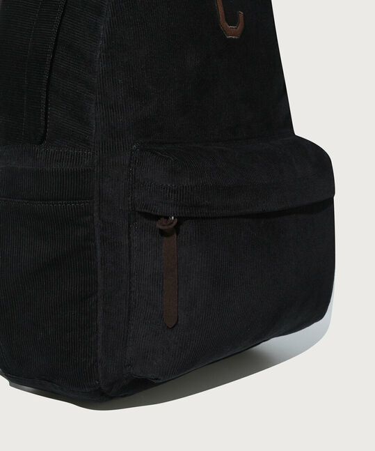 C LOGO CORDUROY BACKPACK
