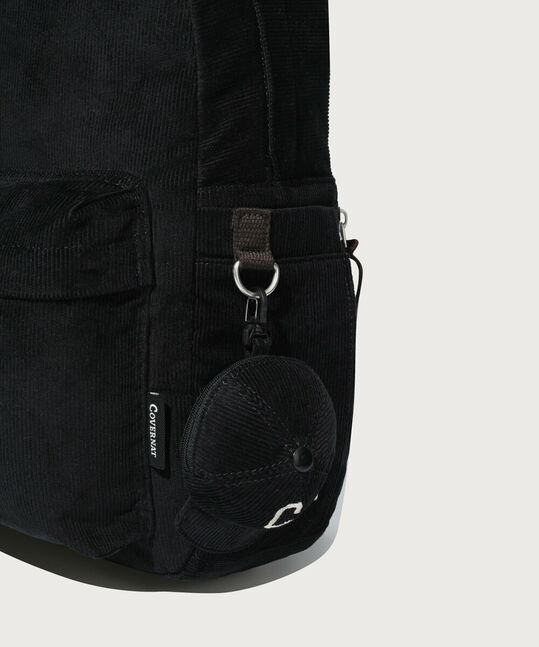 C LOGO CORDUROY BACKPACK