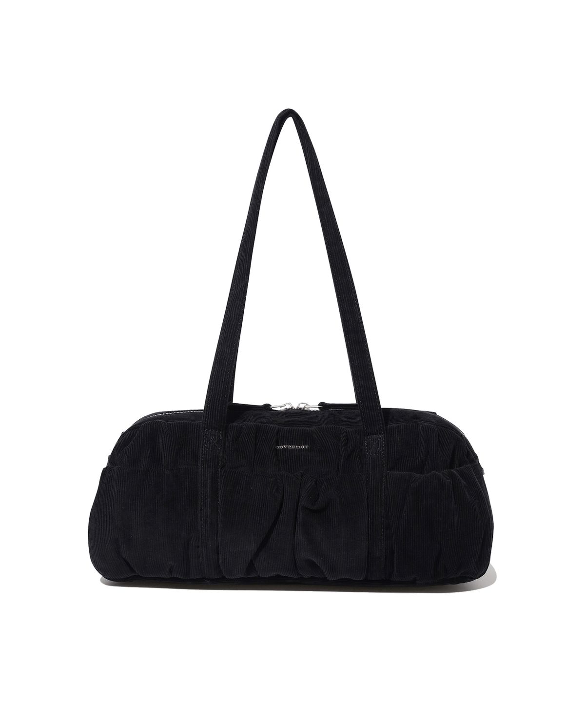 WOMAN CLOVER HEART BUBBLE CORDUROY DUFFLE BAG